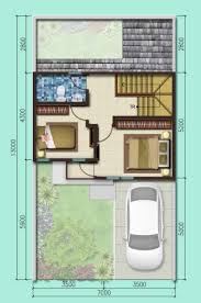 Maybe you would like to learn more about one of these? Lingkar Warna 2 Denah Rumah Minimalis Ukuran 7x13 Meter 4 Kamar Tidur 2 Lantai Tampak Depan