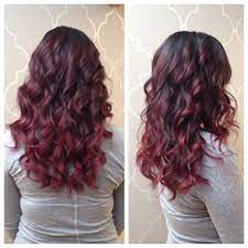 However if you have a great stylist, you're the lucky one. Cherry Cola Ombre If My Hair Ever Gets That Long Just Did This Yesterday Ombre Hair Color Blue Ombre Hair Brown Hair With Blonde Highlights