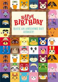 15% off with code zazpartyplan. Nintendo Animal Crossing Awesome Birthday Card Moonpig