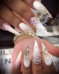 Coffin nails form of extension is ideal for design types that are popular this year; Trend Stiletto Nails In 2019 Stiletto Coffin Nails Stiletto Nails Designs Nails Acrylic Stilettonails Stiletto Nails Designs Stiletto Nails Nail Designs