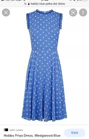 Rent Hobbs Blue Dress