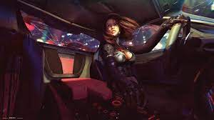 Video Game Cyberpunk 2077 Brown Hair Cyberpunk Girl Woman 4k Wallpaper Hdwallpaper Desktop In 2021 Cyberpunk 2077 Cyberpunk Gaming Wallpapers