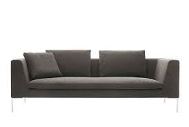 It's made in padded polyurethane tufted seat obtained with cable system conceived of the designer. Sofa Charles Seipp Mobel Onlineshop