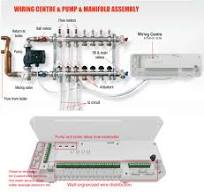 RF Wireless Central Heating Wiring Center 8 or 16 Zones UFH ...