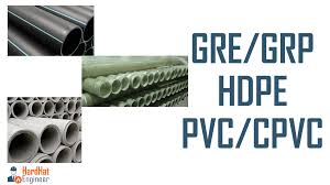 Pvc Cpvc Hdpe Gre Gpr And Cement Pipes