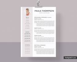 Learn how to clearly explain your skills and knowledge to potential employers. Modern Cv Template For Microsoft Word Simple Cv Template Design Clean Resume Creative Resume Professional Resume Job Resume Editable Resume