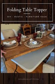 20 Easy Creative Diy Furniture Hacks With Pictures Wood Folding Table Rustic Furniture Diy Diy Furniture Hacks