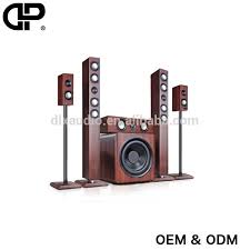 Wooden Box Tower Floor Standing Speaker 5 1 Home Theater Karaoke Speaker System Box Floor Home In 2020 Wooden Boxes Floor Standing Speakers Karaoke Speaker