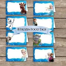 Frozen Party Food Labels Free Printable Google Search Frozen Birthday Party Food Frozen Bday Party Frozen 3rd Birthday