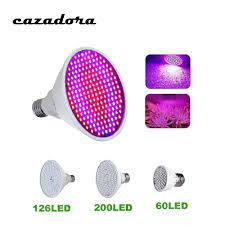 Check spelling or type a new query. China Full Spectrum 60 126 200 Led Grow Light Bulbs E27 Grow Lamp Red Blue Led China Led Grow Light Led Grow