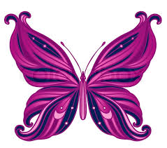 41+ butterfly png images for your graphic design, presentations, web design and other projects. Pink Butterfly On White Stock Vector Colourbox