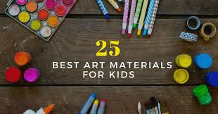 Would you and your kids like to use the same art supplies we use? The 25 Best Kids Art Materials And Where To Buy Them