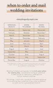 When To Order Wedding Invitations Oh My Designs By Steph Order Wedding Invitations Mail Wedding Invitations Wedding Planning Quotes