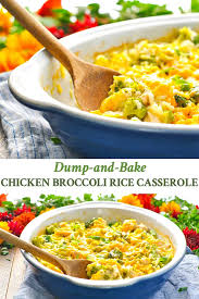 Broccoli long grain white rice water chicken thighs cream of chicken soup can salt and. Chicken Broccoli Rice Casserole Main Course Campbell S No Soup Fantastic Flavour Recipe In 2021 Chicken Broccoli Rice Casserole Chicken Broccoli Rice Broccoli Rice