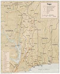 Carte Togo Carte De Togo