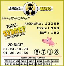 Prediksi Togel Sydney 13 Desember Tahun 2020 Di 2020 Sydney Bento 26 Agustus