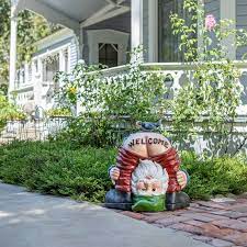 Provide an endless assortment of wildflowers and herbs. Winston Porter Debrah Mooning Welcome Gnome Statue Reviews Wayfair
