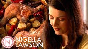 Nigella lawson s chicken pea traybake. Nigella Lawson S One Pan Chicken Dinner Nigella Bites Youtube One Pan Chicken Chicken Dinner Nigella Lawson Recipes