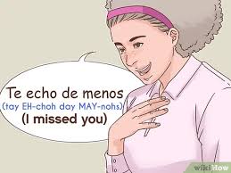 I love you no matter what. 4 Ways To Say I Miss You In Spanish Wikihow