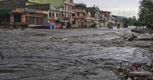 It may be caused by heavy rain associated with a severe thunderstorm, hurricane, tropical storm, or meltwater from ice or snow flowing over ice sheets or snowfields. Imd Flags Moderate Risk Of Flash Floods In Central India Within 24 Hours