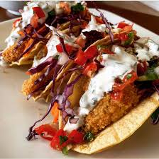 Place panko in another shallow dish. Anyone Ever Make Shake N Bake Fish Tacos You Heard That Right We Were Out Of Panko Grilled Corn Tortillas Cabbage Carrot Slaw Pico De Gallo Lime Cilantro Jalapeno Crema Though We Re Still