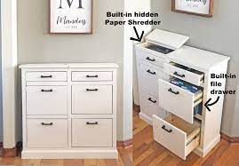 Diy filing cabinet out of wood. The Mail Boss Ana White
