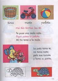 ¿cuál es el mejor libro para aprender ruso? Silabario Lectura Aprendo A Leer Lecciones De Lectura Libros Infantiles Para Leer