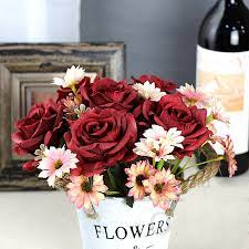 Check spelling or type a new query. White Rose Artificial Flowers Silk Bouquet High Quality Big Rose For Wedding Decoration Fake Flowers Red For Home Table Decor Artificial Dried Flowers Aliexpress