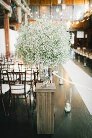 Seattle Wa Wedding At The Historic Sodo Park Rustic Wedding Details Babys Breath Wedding Wedding Decorations