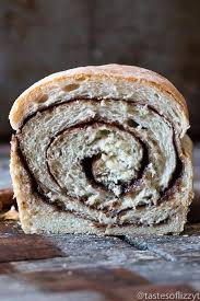 The fluffiest braided bread you'll ever make: Cinnamon Swirl Bread Recipe Frosted Sweet Bread Tastes Of Lizzy T