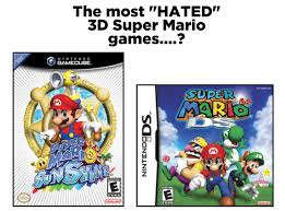Why are both Super Mario Sunshine and Super Mario 64 DS considered as  the most HATED 3D Platformers of all time? Does anyone on this subreddit  actually really love these 2 games? :