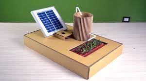 On a related subject, diy solar projects can be useful if you have a large property and want to power an outlying area, like a barn or tool shed, or want to easily install outdoor lights. Watering Using Solar Power Easy School Project For Competition Working Model Youtube