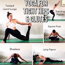 Yoga poses for hips and legs. We Are Loving These Hip And Glute Releases Shared By Esthermarie Yog Yoga Poses Gluteal Muscles Yoga Asanas