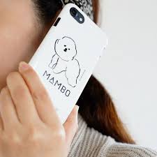 楽天市場 claska クラスカ mambo マンボ iphone7 ケース iphone アイフォン7 スマホケース tpu ソフト シリコン ホワイト 白 アニマル イラスト 塩川いづみ 犬 ビション フリーゼ ブランド かわいい シンプル シンプル おしゃれ インテリア スマホケース