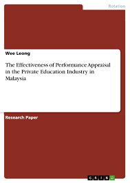 10 critical issues in malaysian education system. The Effectiveness Of Performance Appraisal In The Private Grin
