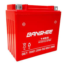 Banshee Ytx14 Bs Maintenance Free Battery With 4 Year Warranty Ban14bs