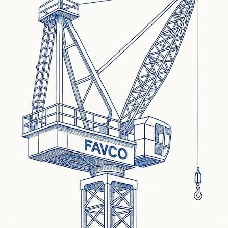 Favelle Favco M220D Tower Crane