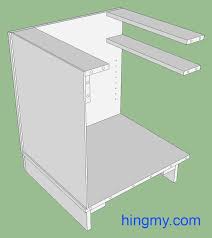 Hingmy How To Build A Frameless Cabinet Frameless Cabinets Frameless Kitchen Cabinets Diy Furniture Plans