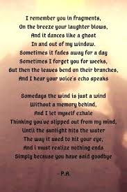 It S Ain T A Goodbye Yet Grief Fade Away Remember