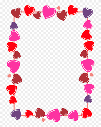 With lots of templates to choose and edit, there is no hard to make happy valentine's day cards. What Is Valentines Day Card Border Clipart 1096476 Pinclipart