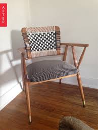 Before After A Roadside Find Gets A New Woven Look Furniture Rehab Diy Furniture Projects Furniture