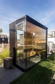 37 Modern Roof Terrace Design Ideas Sauna Design Outdoor Sauna Sauna House