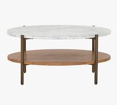 Delightfully tapered legs and a bold floral design make this. Modern 24 Round Marble Coffee Table Pottery Barn