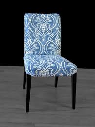 Damask Denim Blue Ikea Henriksdal Custom Dining Chair Cover Ikea Dining Chair Chair Ikea Chair