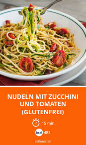 Nudeln Mit Zucchini Und Tomaten Glutenfrei Rezept Zucchini Nudeln Zucchini Glutenfrei