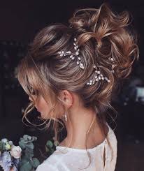 Bridal Hair Pins Wedding Hair In 2020 Wedding Hairstyles For Long Hair Hair Vine Wedding Pearl Hair Pins