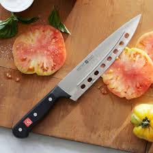 Wusthof Gourmet Ridge Chef S Knife 8 Sur La Table Best Kitchen Knives Gourmet Dinnerware Set