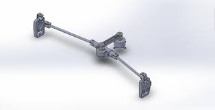 Rack And Pinion Steering System 3d Cad Model Library Grabcad