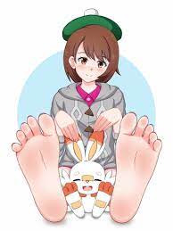 Pokemon gloria feet