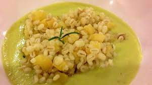 Crema Di Edamame Con Orzo E Patate Il Giornale Del Cibo Ricetta Ricette Di Cucina Edamame Cibo Etnico